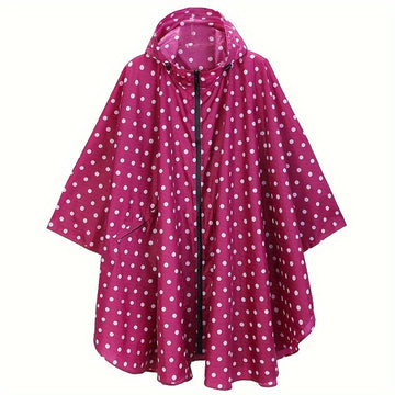 Mara – Light raincoat with hood and pocket for daily use & adventure