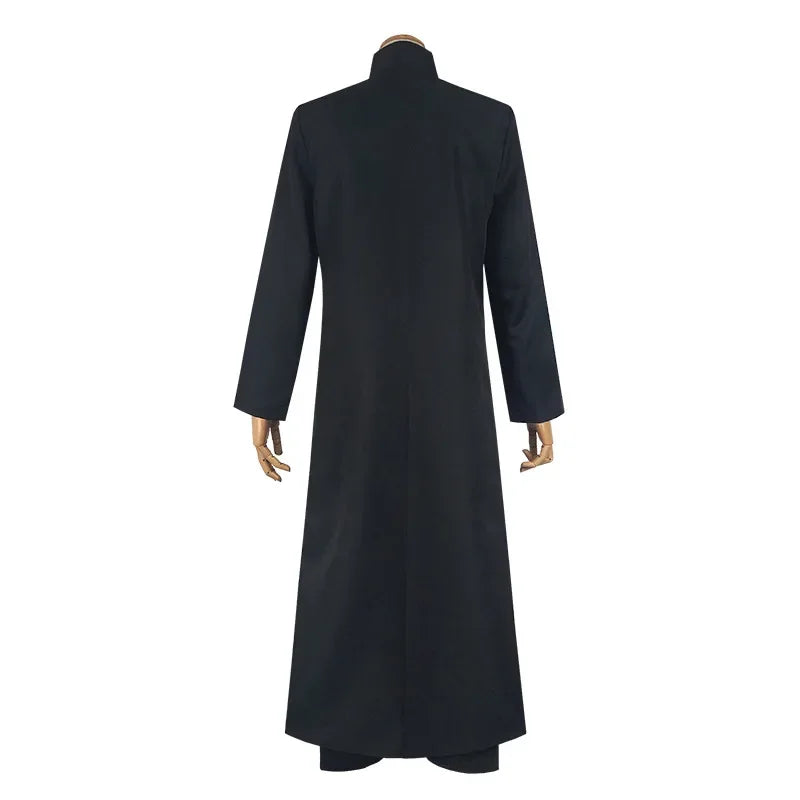 DarkMorph – Black Trenchcoat Cosplay Costume Men – Halloween & Theme Parties