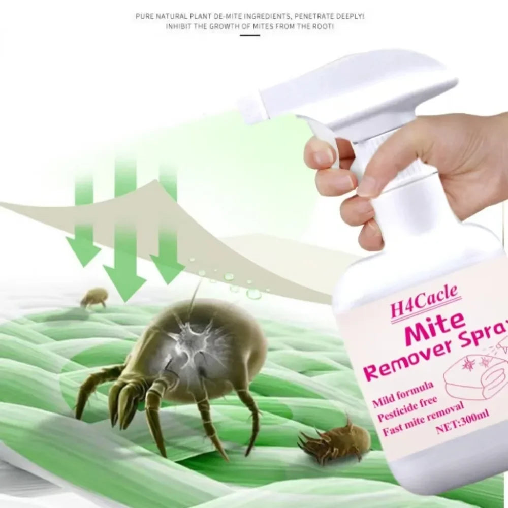 AllerFree – Spray anti-ácaros con extracto de plantas – Para ropa de cama y muebles