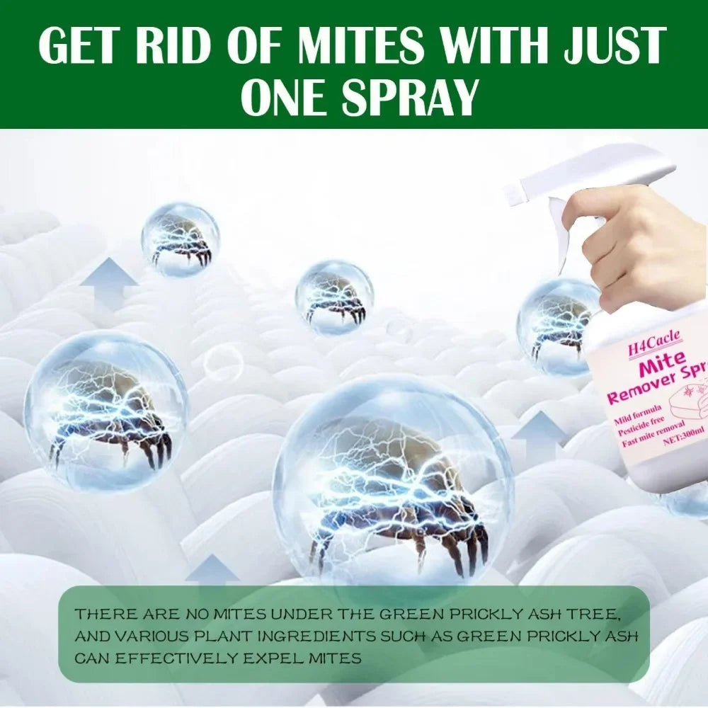 AllerFree – Spray anti-ácaros con extracto de plantas – Para ropa de cama y muebles