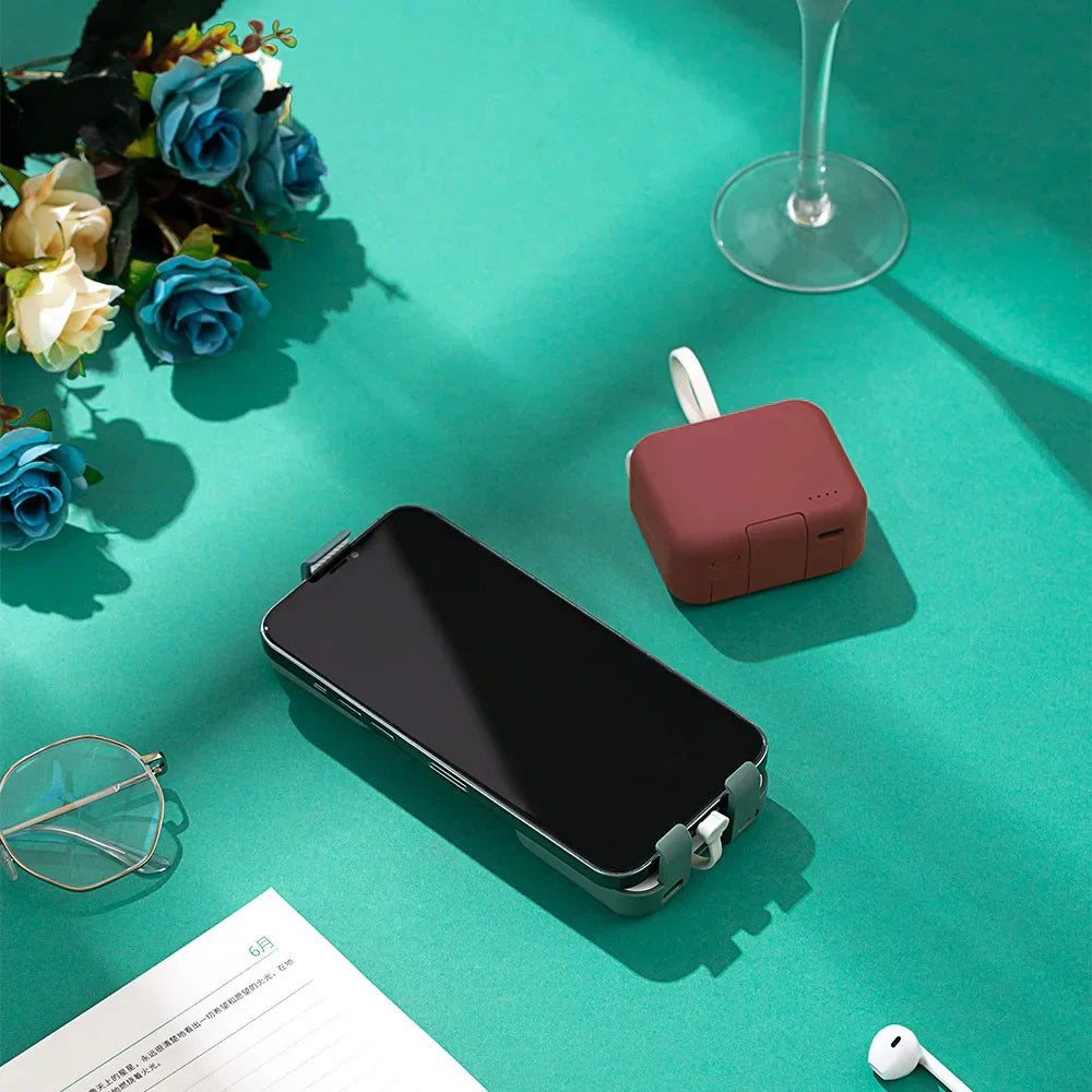 PowerPocket – Compacte Powerbank van 5000 mAh met Snellaadfunctie