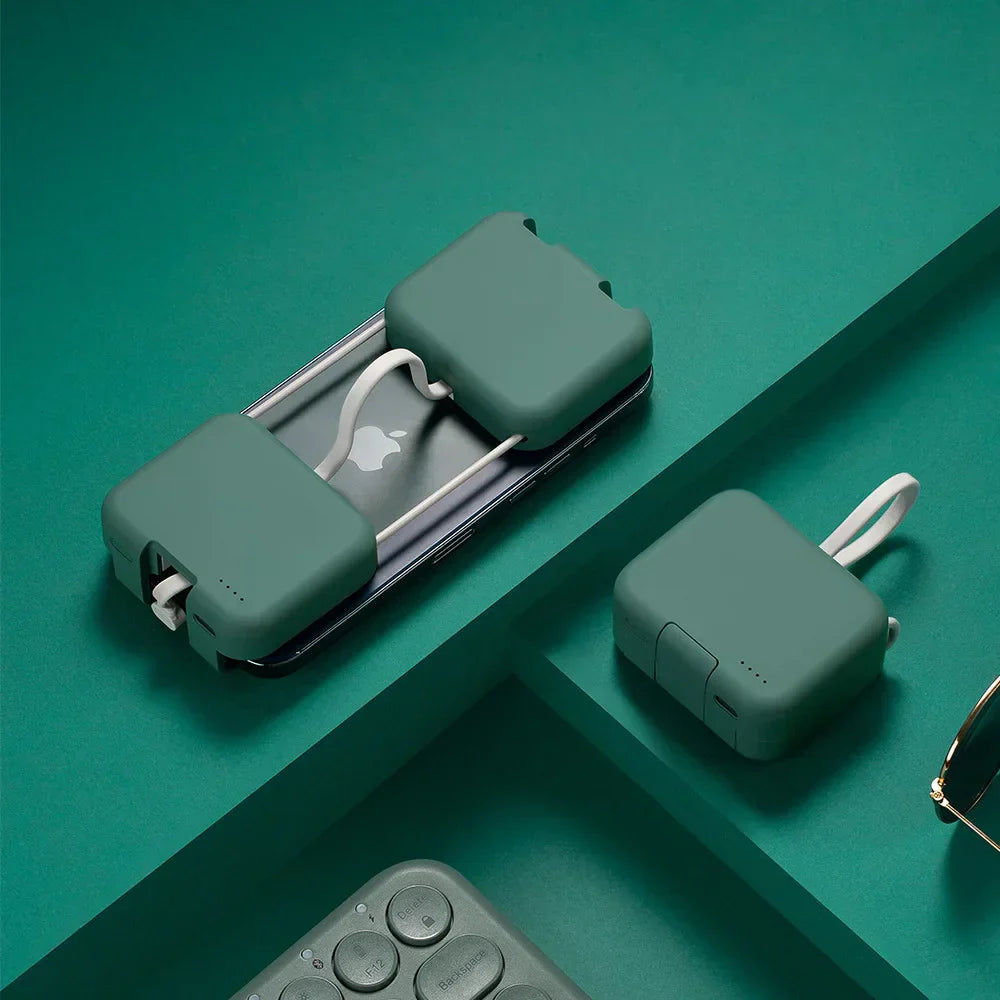 PowerPocket – Compacte Powerbank van 5000 mAh met Snellaadfunctie