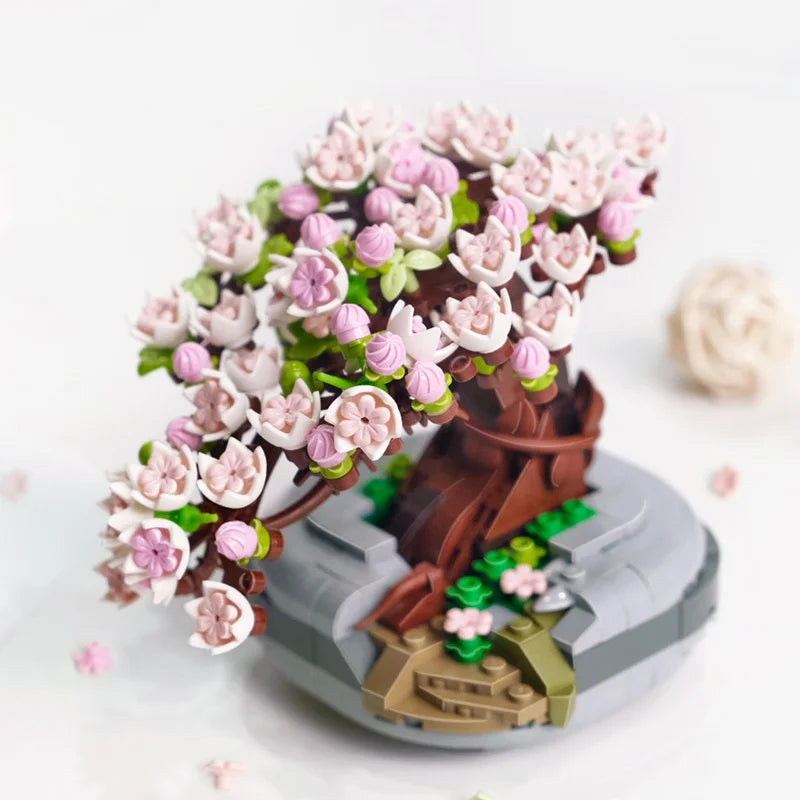 Verdura – Mini Bonsai Sierplant kunststof 12cm voor interieurdecoratie