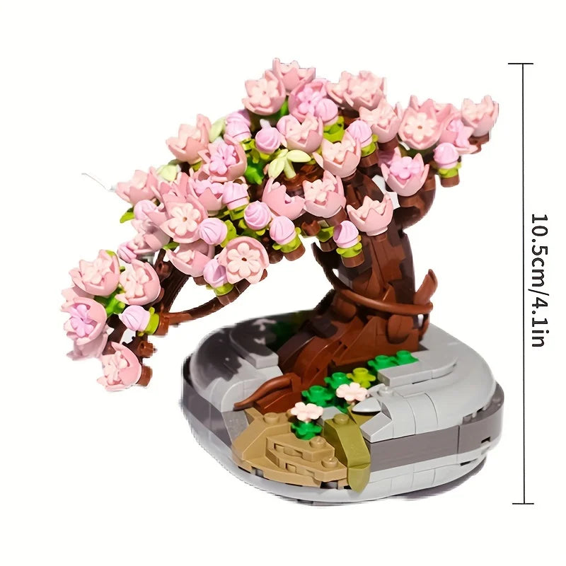 Verdura – Mini Bonsai Sierplant kunststof 12cm voor interieurdecoratie
