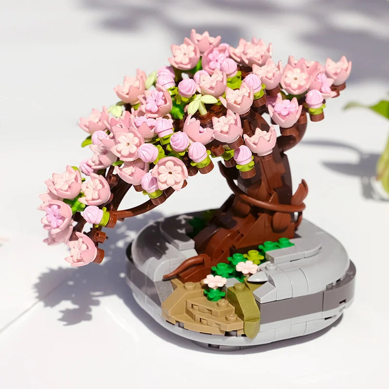 Verdura – Mini Bonsai Sierplant kunststof 12cm voor interieurdecoratie