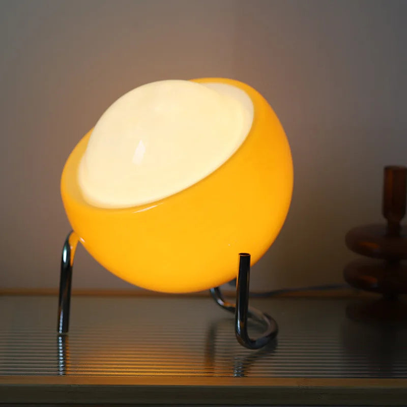 BauLume – Bauhaus glazen tafellamp LED – Voor woonkamer & slaapkamer