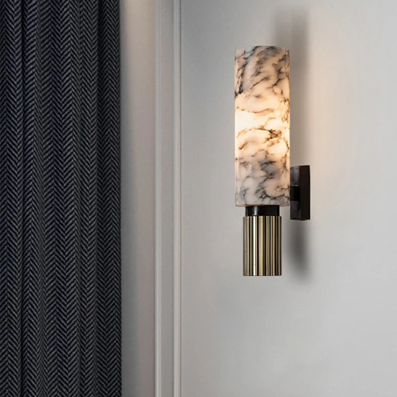 LustraMar – Illuminated Marble Wall Decoration – Elegant Accent Lighting