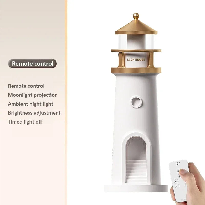 LunaBeam – Lámpara proyectora de luna con sensor tipo faro – Regulable y Bluetooth