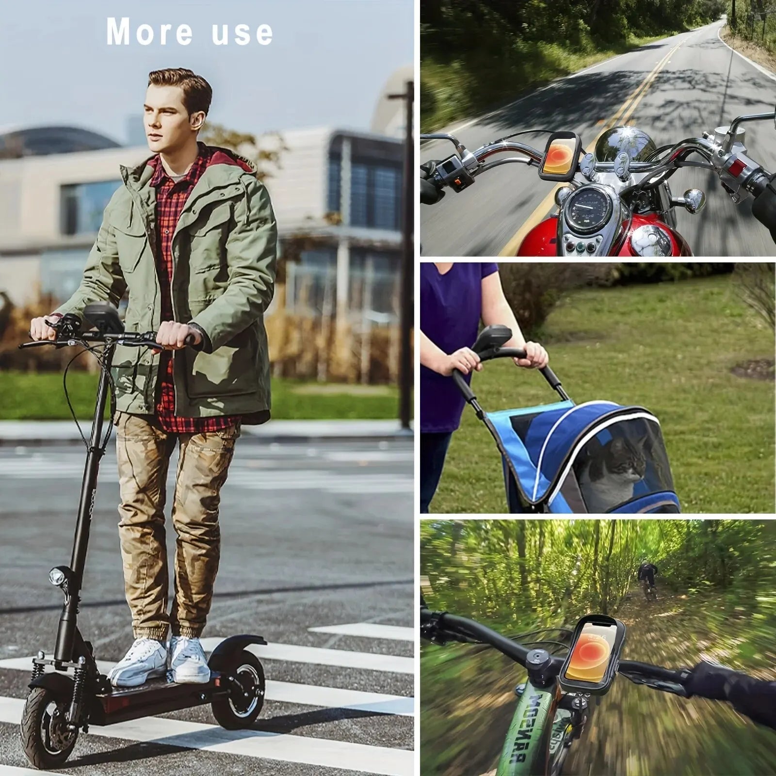 Melzano PhoneHec | Waterdichte fietstelefoonhouder