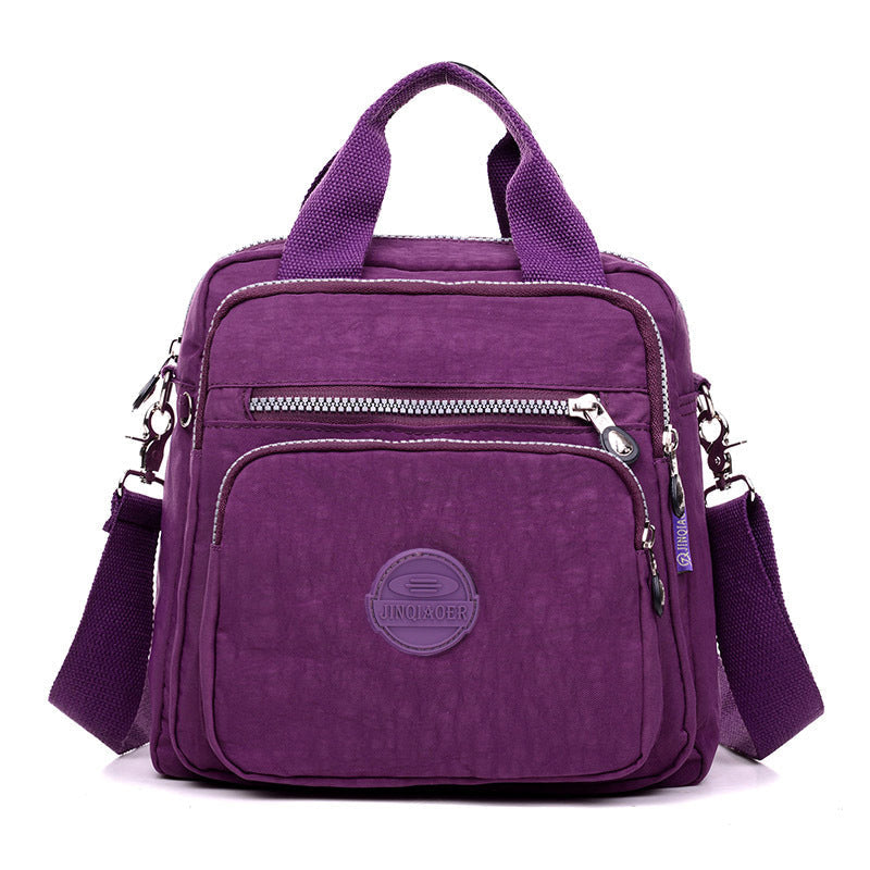 GoBag | Bolsa impermeable multifuncional | Elegante bolso de mano, bolso de hombro y mochila | Tela Oxford de alta calidad