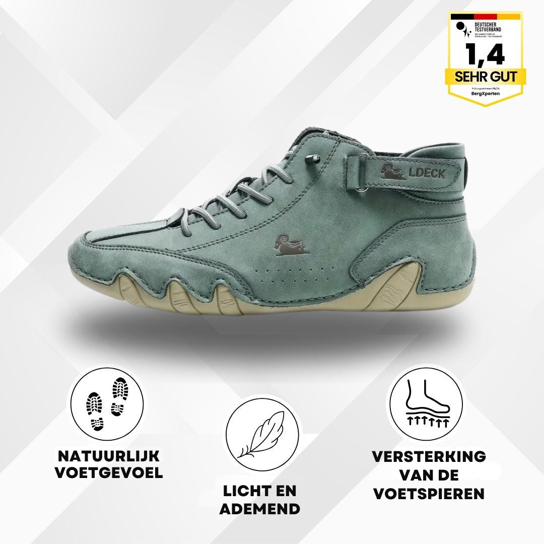 Alpura – Leren Blootsvoetschoenen Waterdicht & Ergonomisch – Voor Dagelijks Gebruik
