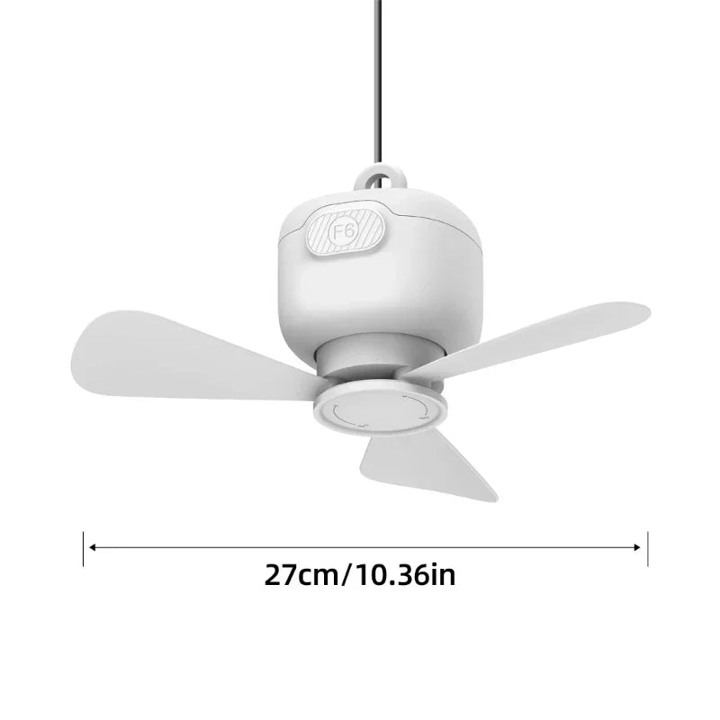 Ventilador de techo lujoso Melzano con iluminación LED