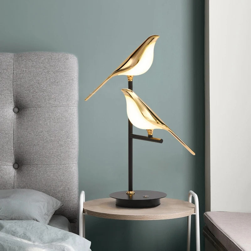 LumiAves – LED Table Lamp Bird Design | Modern & Energy Efficient