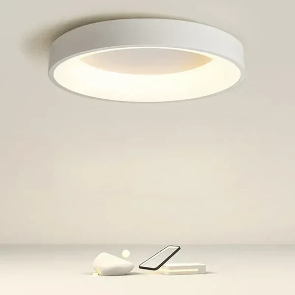 Melzano EleganLight | Scandinavian round LED ceiling lamp for warm, elegant lighting