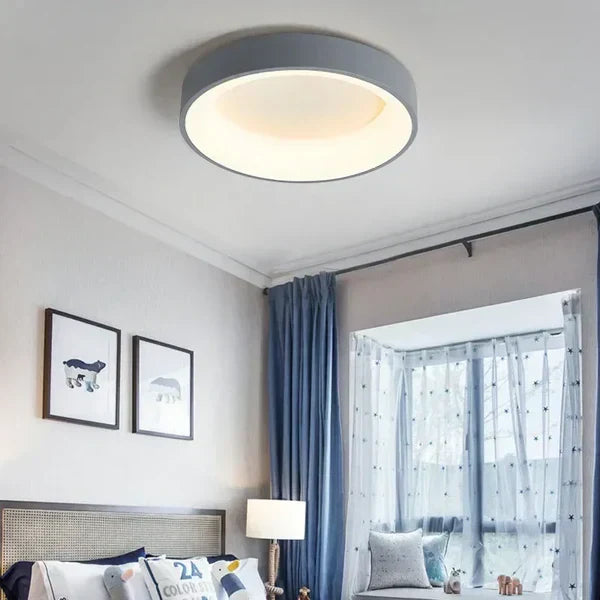 Melzano EleganLight | Scandinavian round LED ceiling lamp for warm, elegant lighting