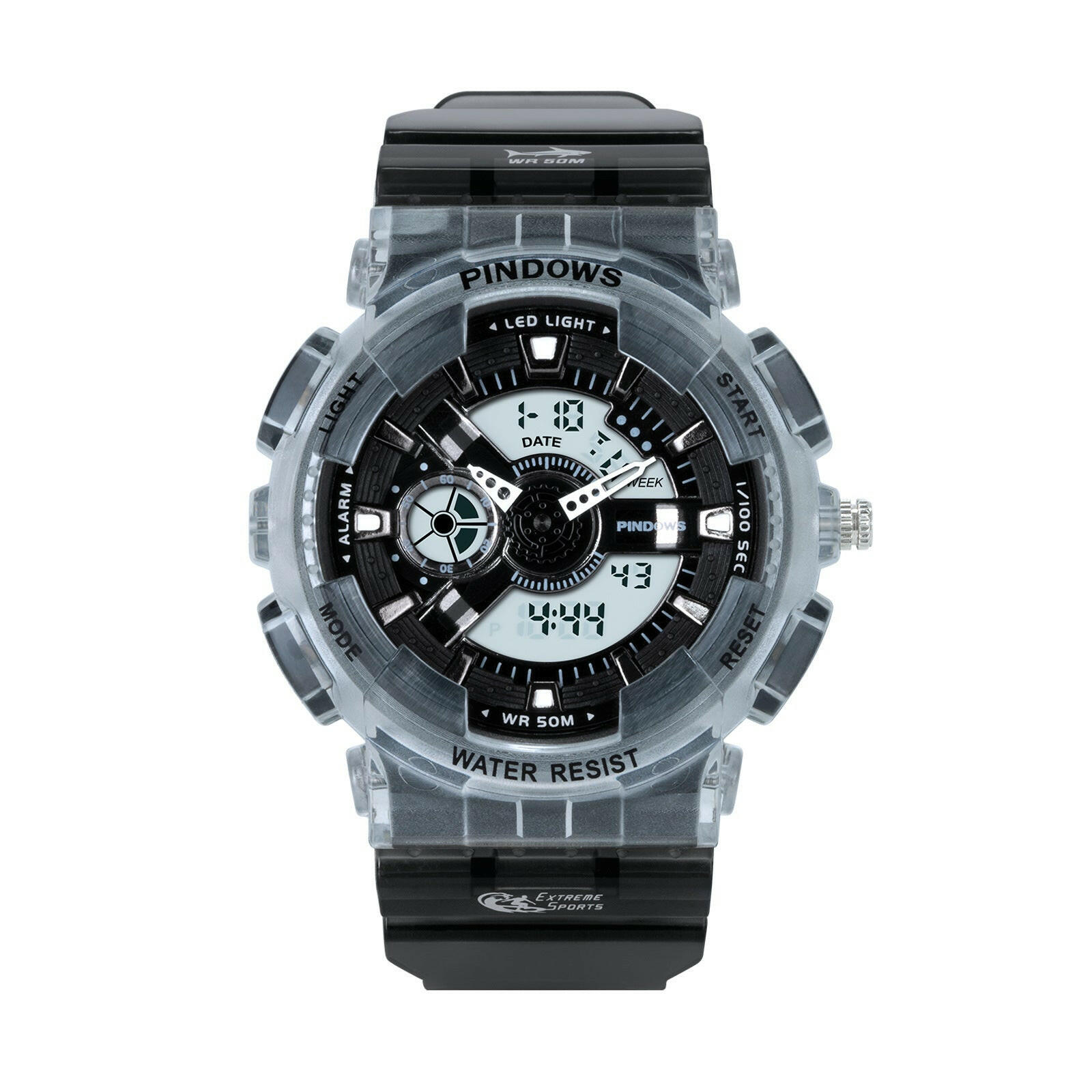Melzano Chrono | Sport Digitaal Horloge voor Mannen Schokbestendig en Waterdicht