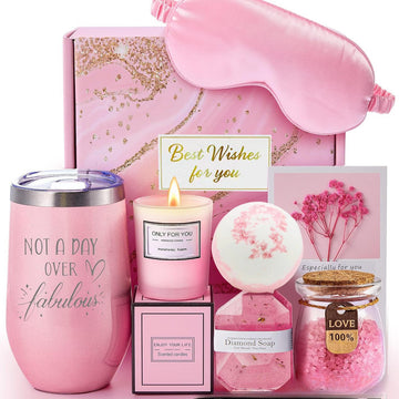 Bloombat Gift Set – Luxury Spa Pampering Package for Women & Wellness