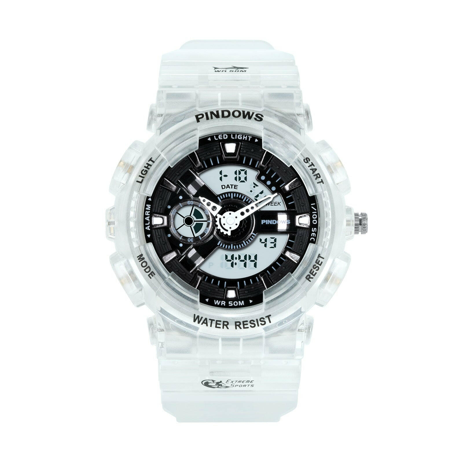 Melzano Chrono | Sport Digitaal Horloge voor Mannen Schokbestendig en Waterdicht
