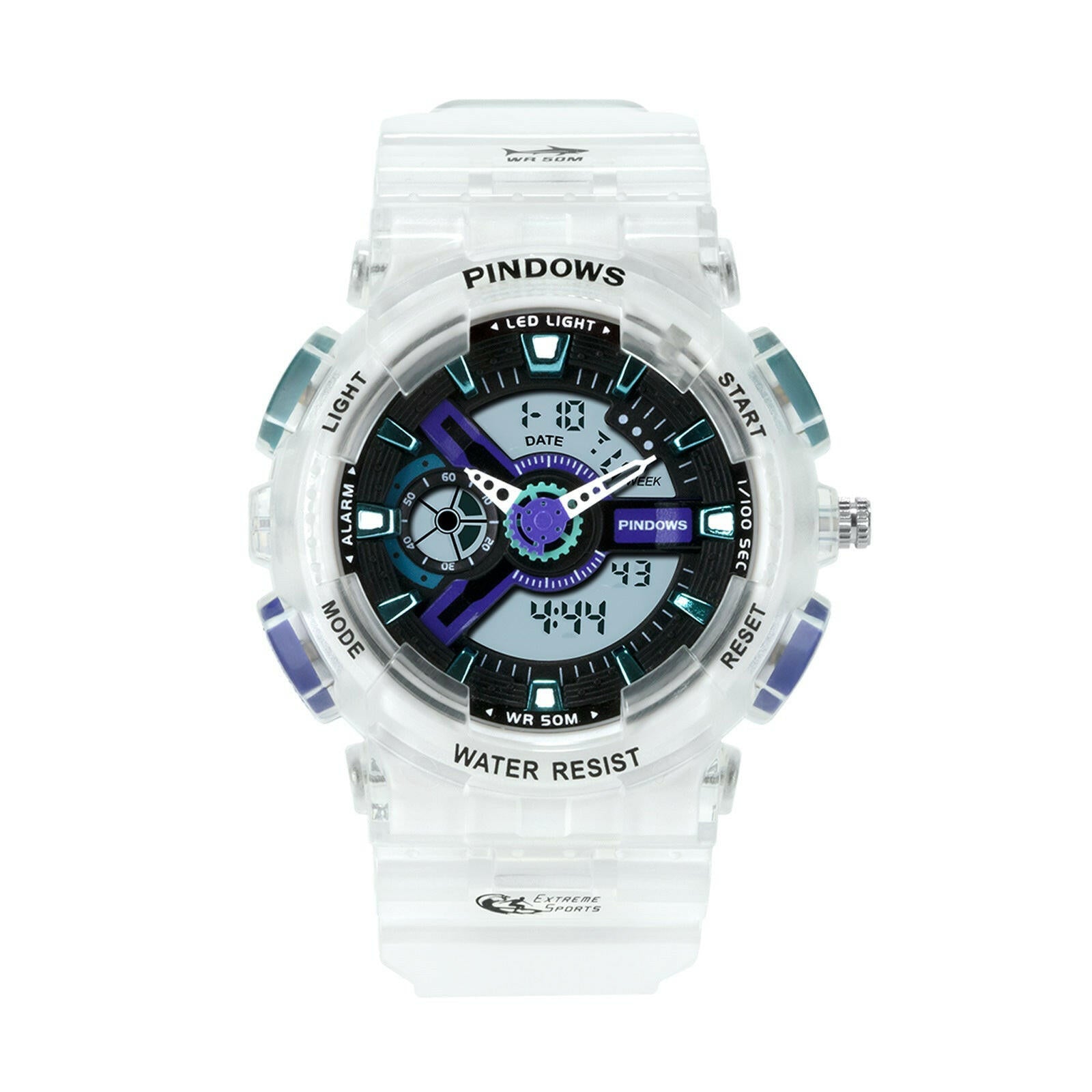 Melzano Chrono | Sport Digitaal Horloge voor Mannen Schokbestendig en Waterdicht