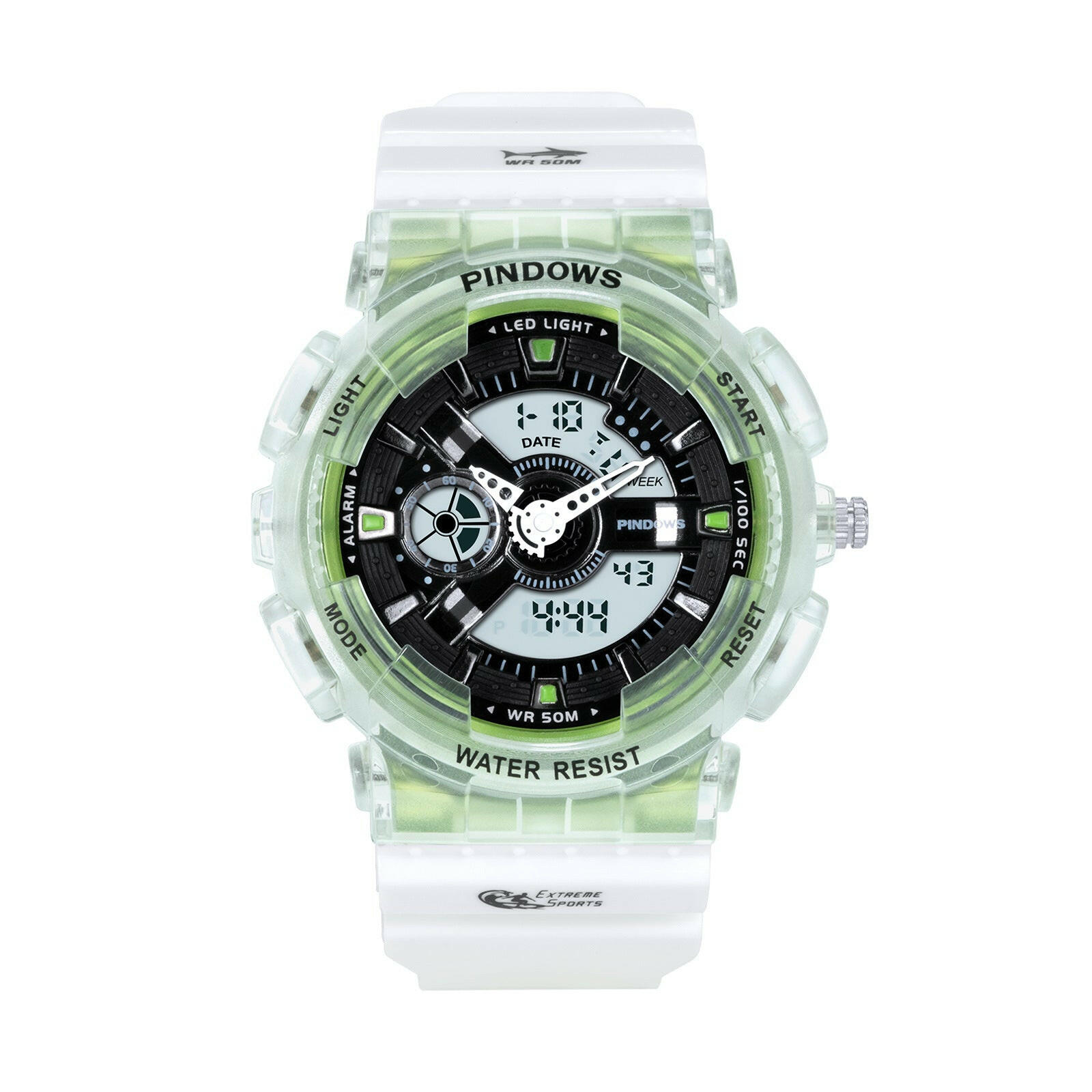 Melzano Chrono | Sport Digitaal Horloge voor Mannen Schokbestendig en Waterdicht