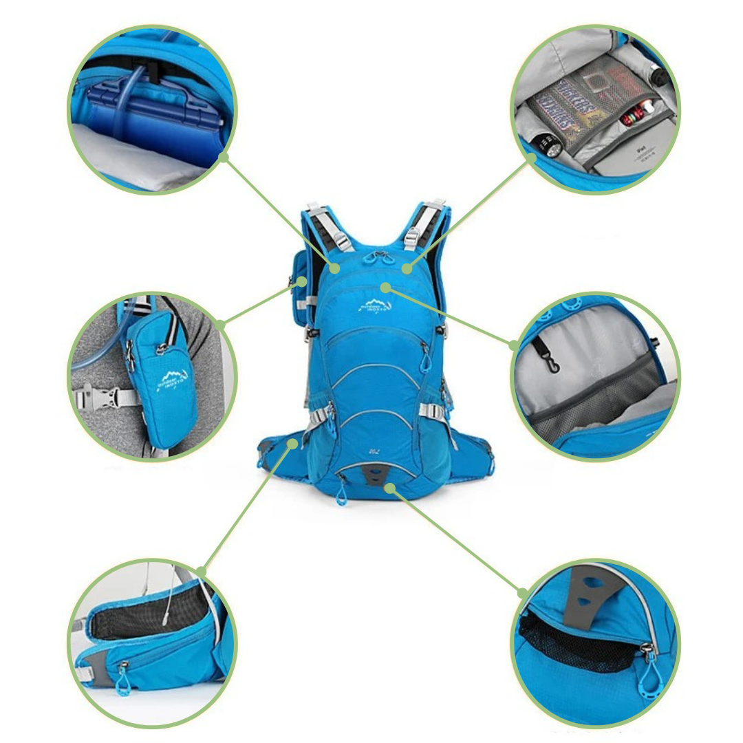 Melzano 20L Mochila impermeable para exteriores