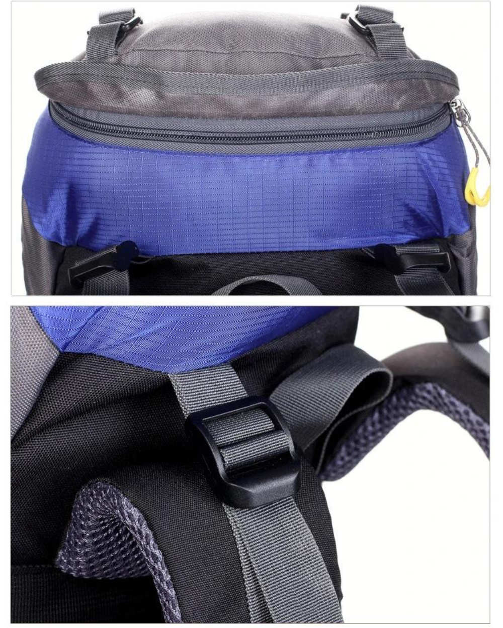 Waterdichte Outdoor Rugzak 50L – Sterk, Comfortabel & Slim Ontworpen