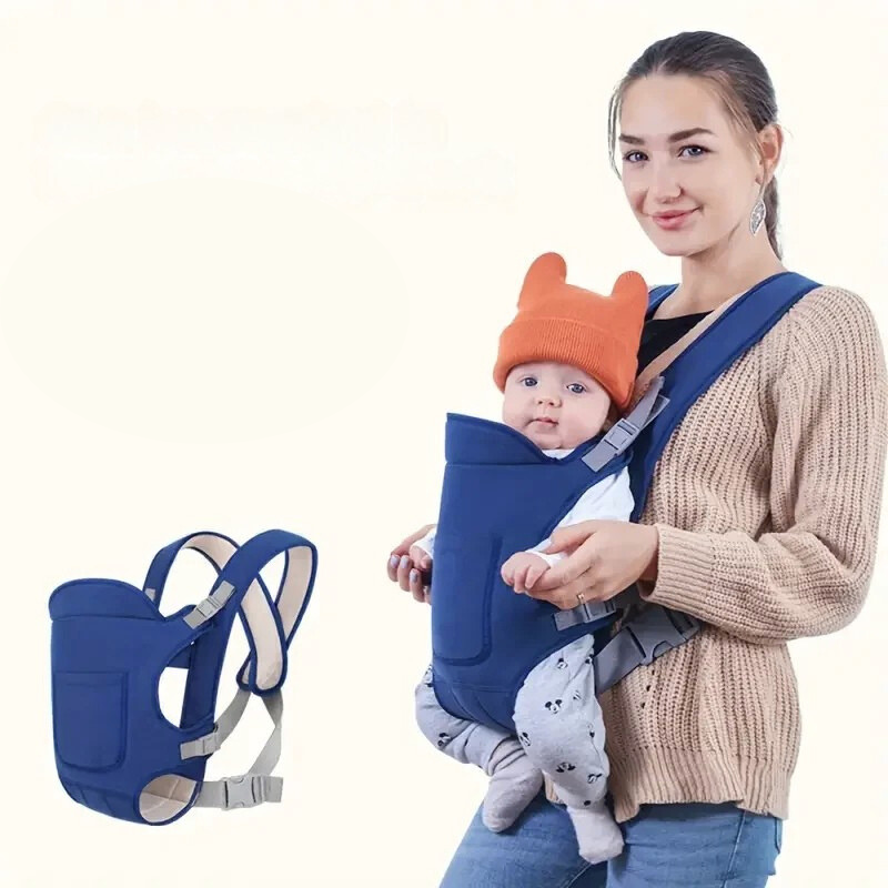 Breathable Baby Carrier – 4-in-1 Ergonomic Sling for Newborns up to 36 Months