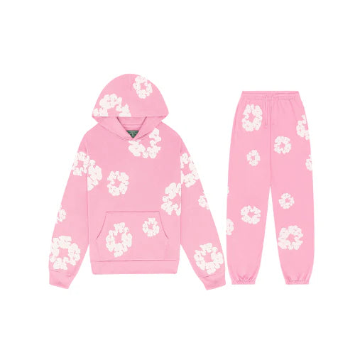 Danny Heren Trainingspak met Bloemen – Trendy & Comfortabel Design