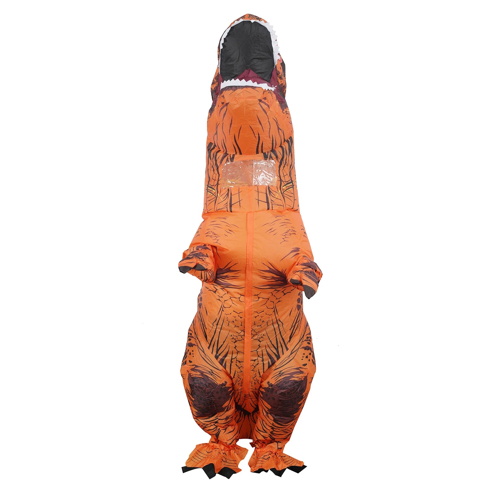 DinoMorph – Opblaasbaar T-Rex Kostuum Volwassenen – Snel Inflaterend Dino Pak