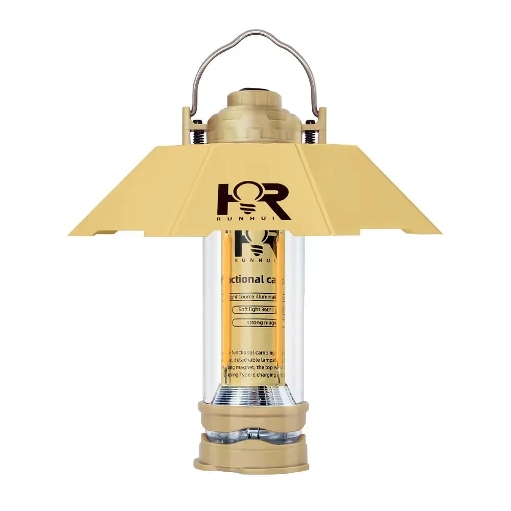 Lumora – Campinglamp 3000mAh dimbaar & waterdicht – voor buitengebruik