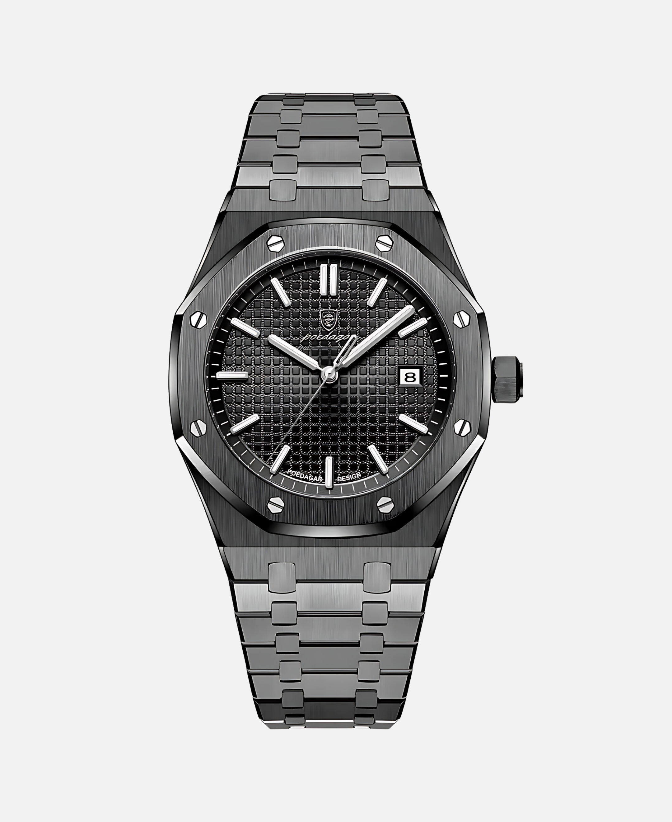 Valmoro Herenhorloge – Minimalistisch Design met Saffierglas & 5 ATM