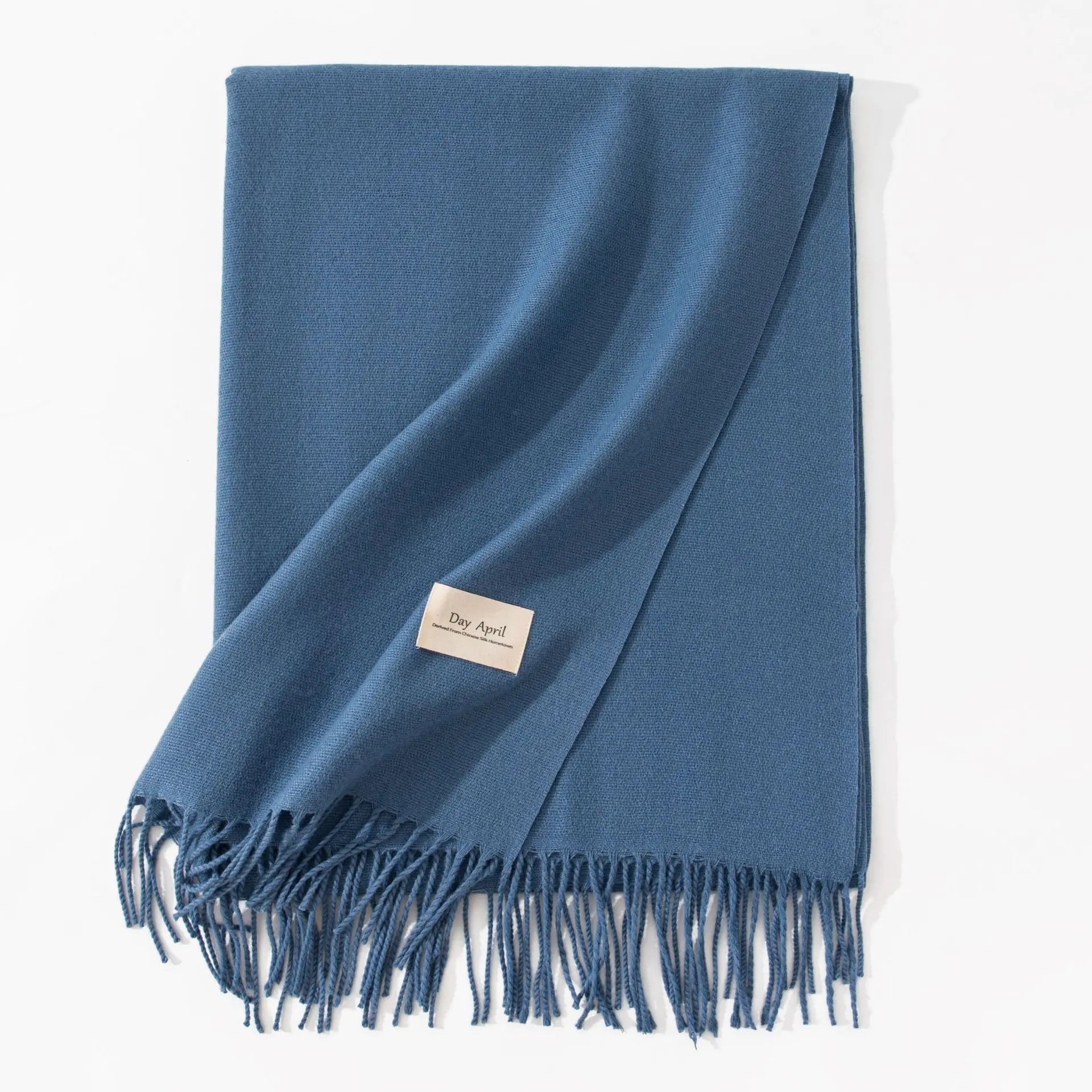 Pashmina Schal für Damen und Herren, weich, warm, 200x68 cm, vielseitig und elegant 19