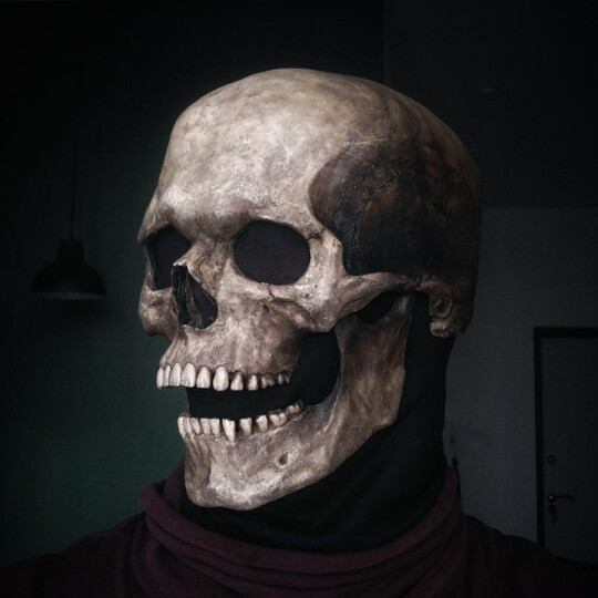 Skull Full-Mask Costume - Realistisch Griezelmasker voor Feesten & Cosplay