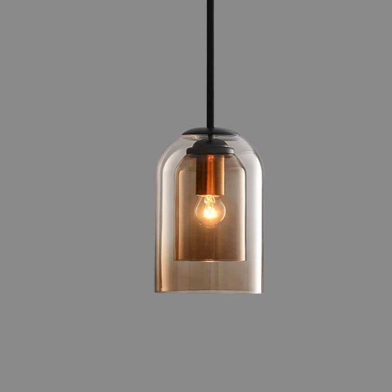AuraGlas Hanglamp – Elegante Dubbelglas Lamp voor een Magische Lichtsfeer