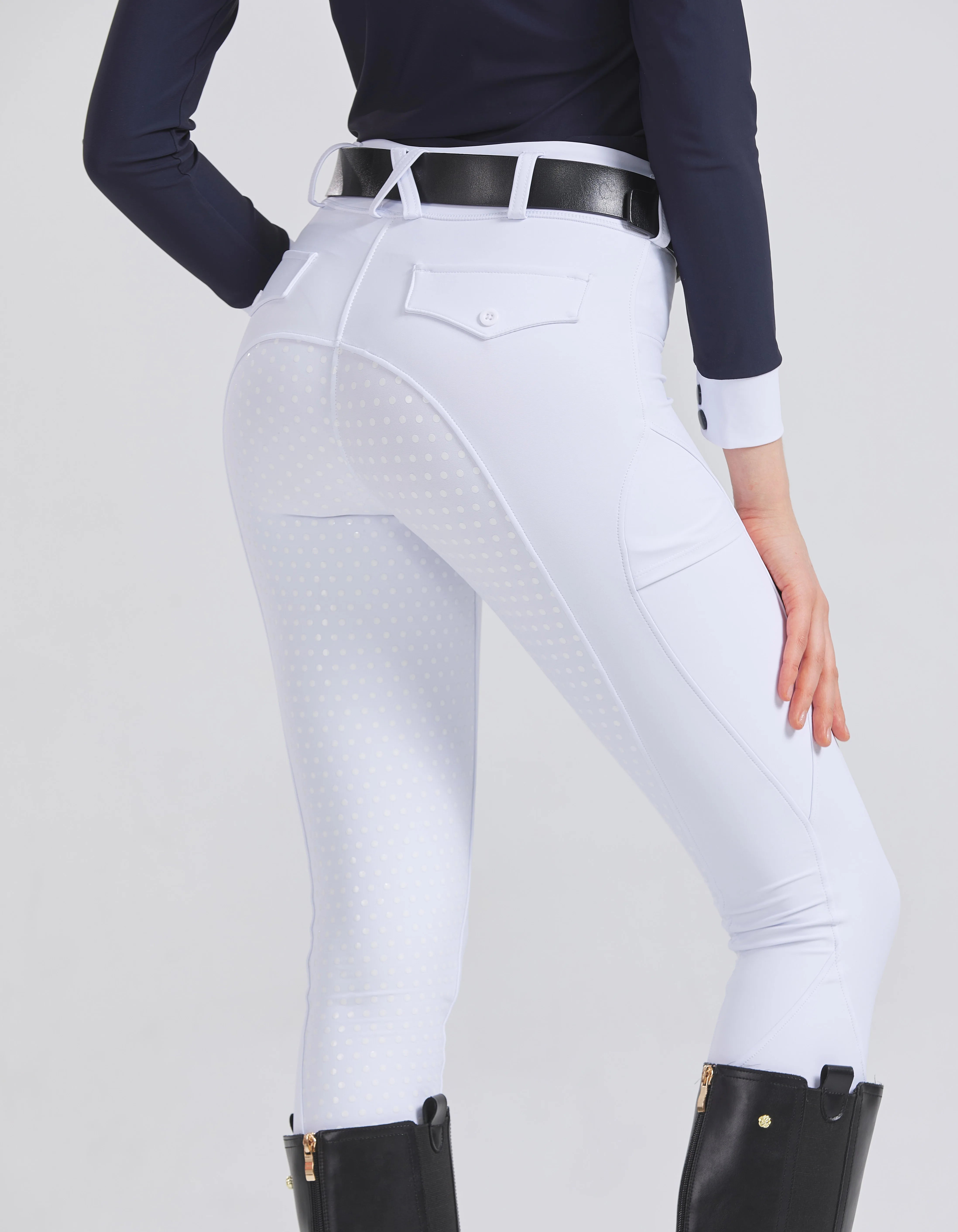 Equistra – Silicone grip riding breeches quick-drying – women and men