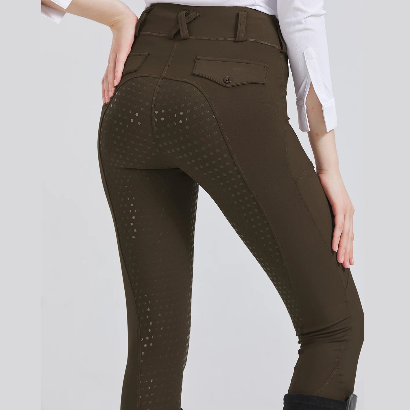 Equistra – Silicone grip riding breeches quick-drying – women and men