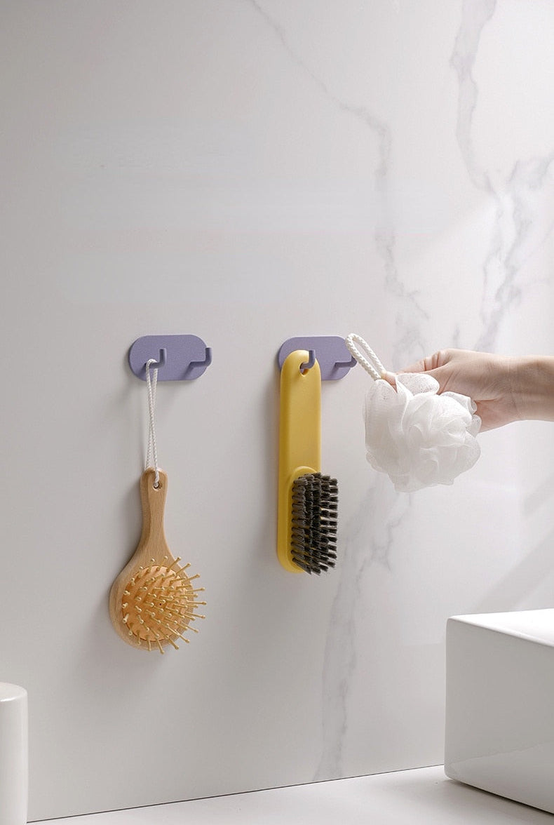 Ironvia – Wall hook without drilling, wrought iron with 3M adhesive strip