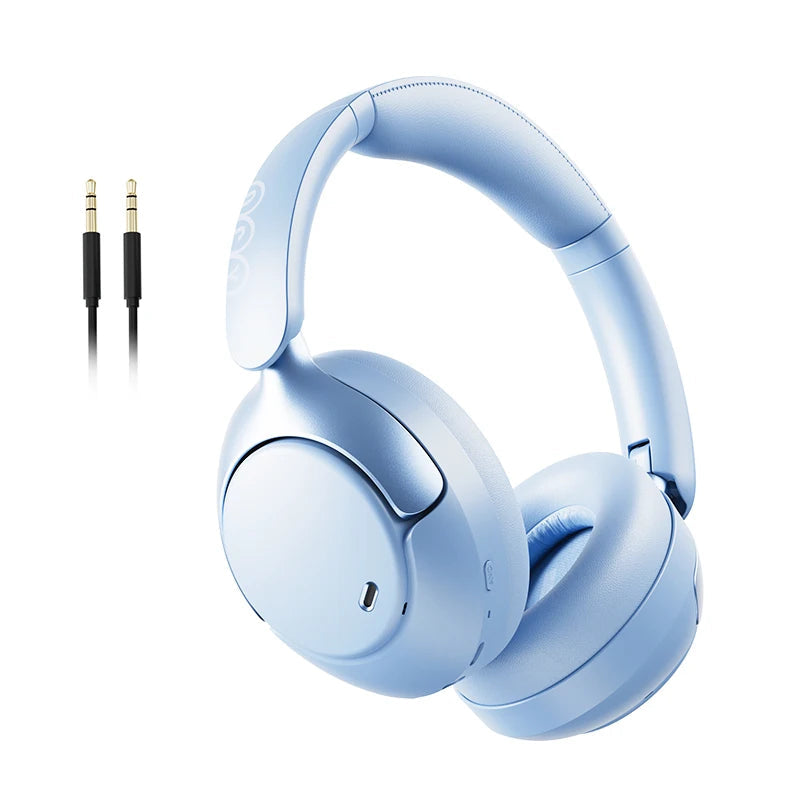 Audionyx – Draadloze hoofdtelefoon ANC 50dB LDAC – Reizen & muziekfans