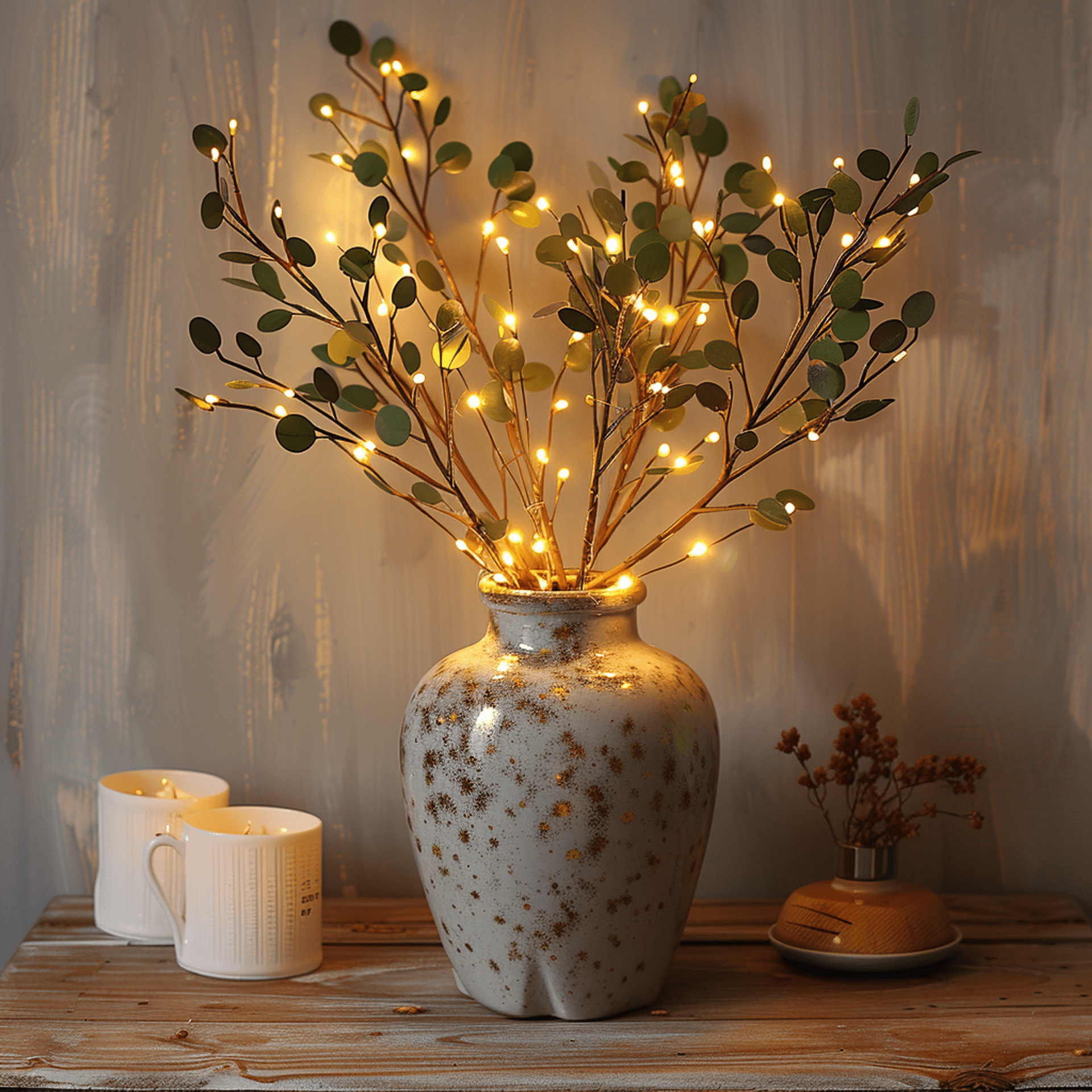 Luminara - Feeënlicht Olijftak – 120 LED’s Warm Wit