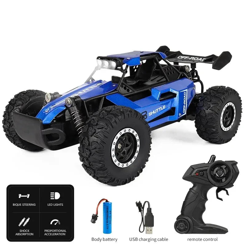 VortexDrive – RC Auto 1:16 met LED Licht & 20 km/h Snelheid