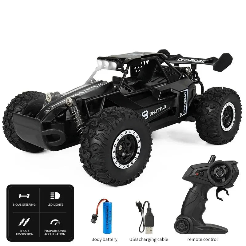 VortexDrive – RC Auto 1:16 met LED Licht & 20 km/h Snelheid