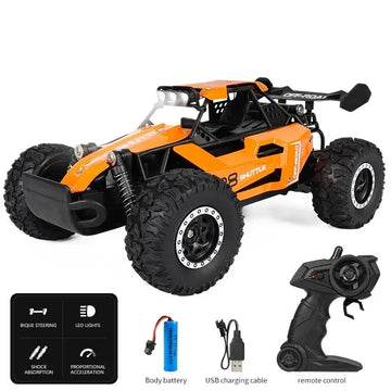 VortexDrive – RC Auto 1:16 met LED Licht & 20 km/h Snelheid
