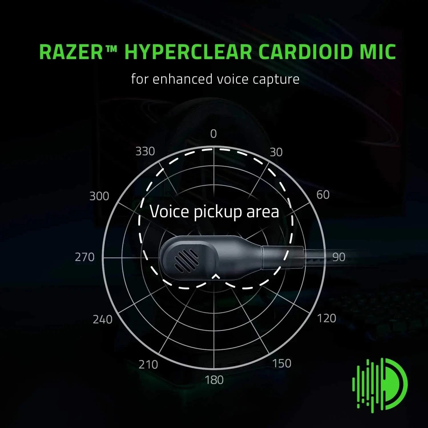 Razer – BlackShark V2 X gaming headset 7.1 surround – PC & console