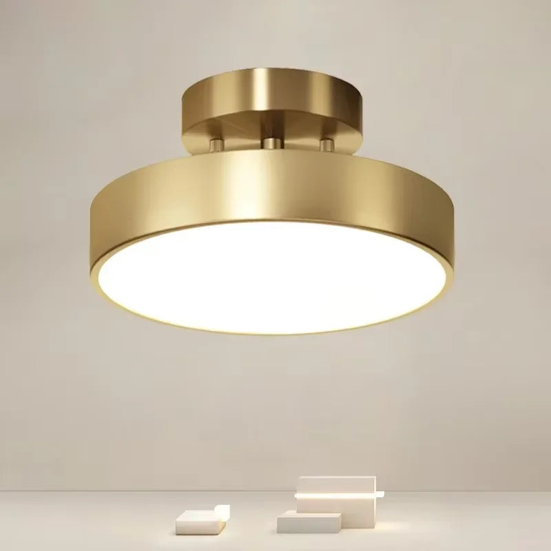 CopperLux – Làmpada de sostre LED retro coure – Disseny compacte i eficient energèticament