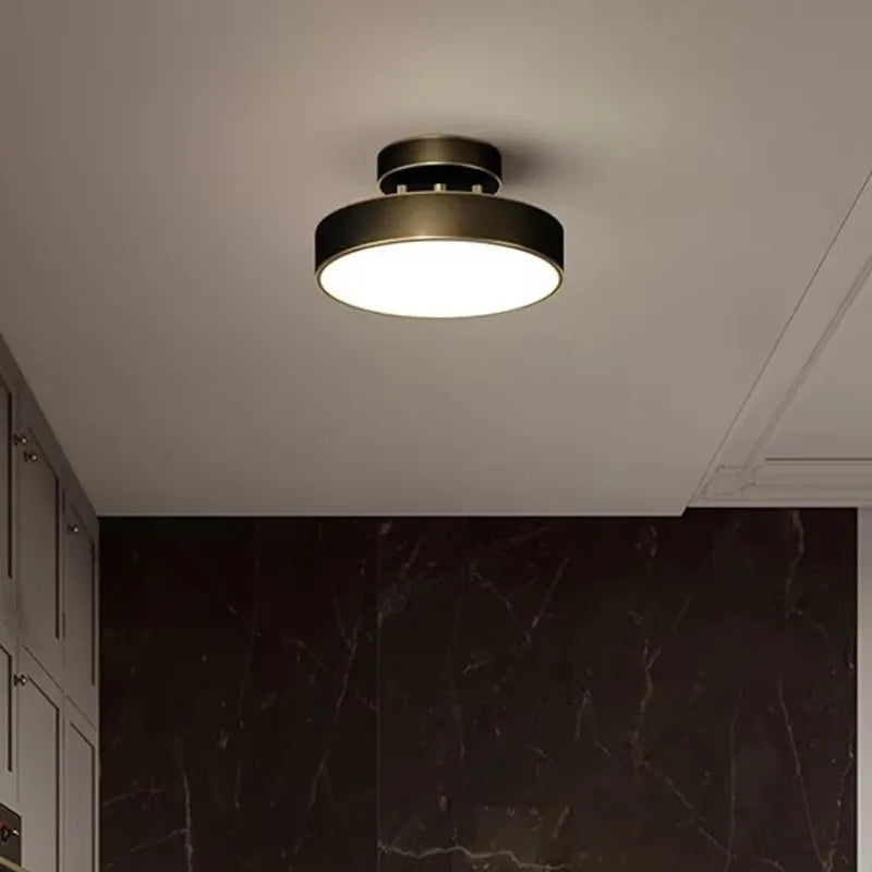 CopperLux – Làmpada de sostre LED retro coure – Disseny compacte i eficient energèticament