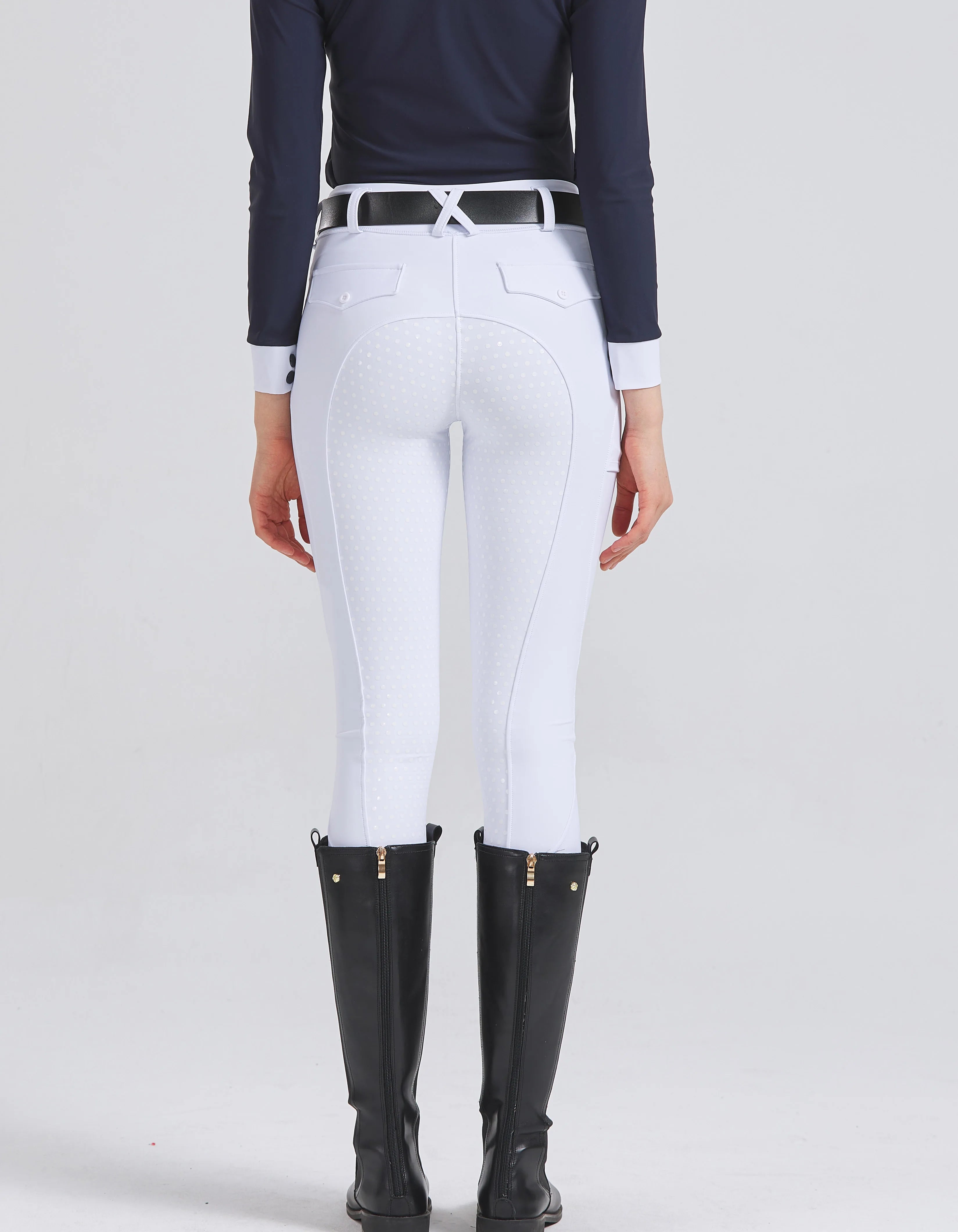 Equina – Pantalones de equitación con agarre de silicona de secado rápido – deporte de equitación para mujeres