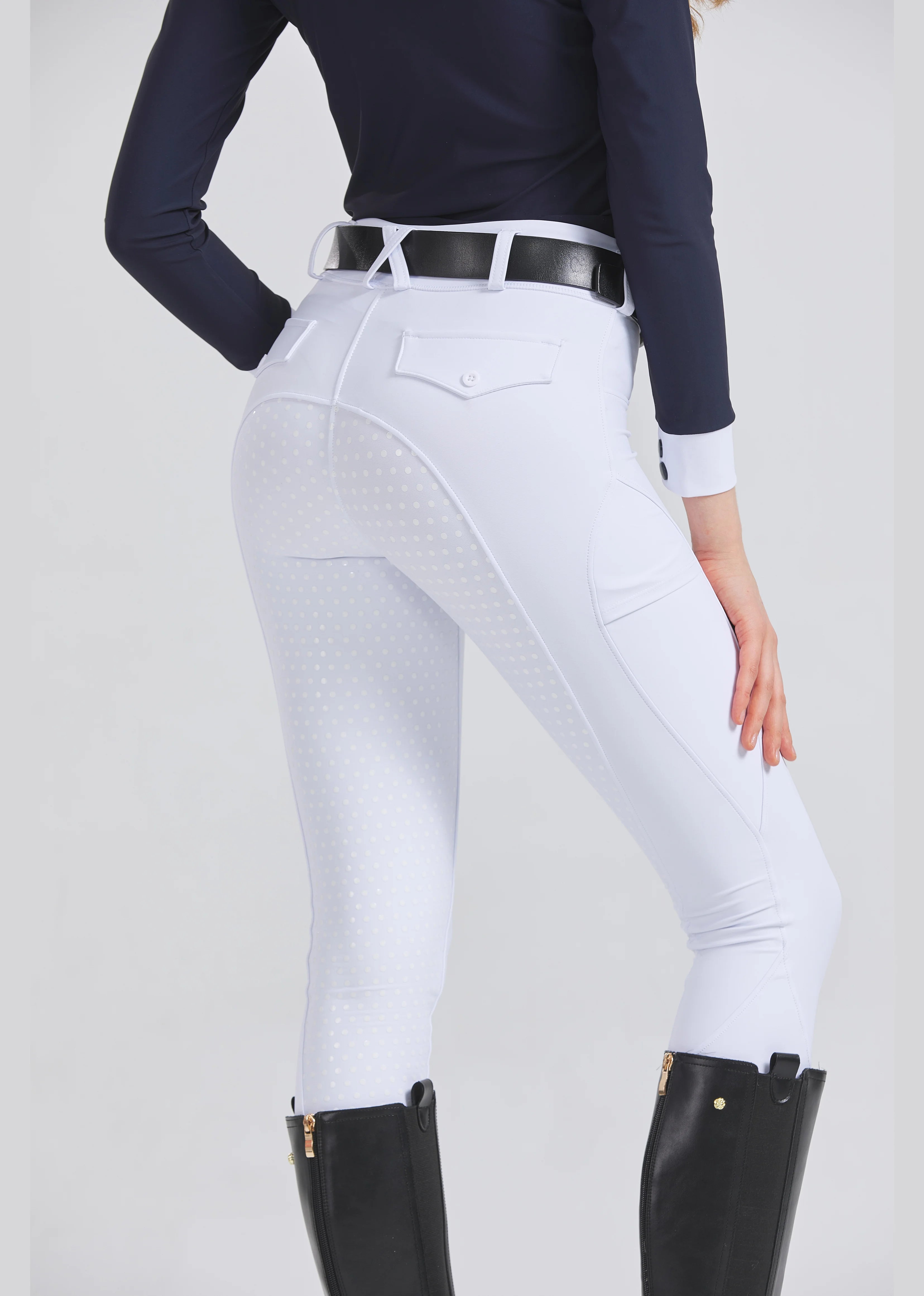 Equina – Pantalones de equitación con agarre de silicona de secado rápido – deporte de equitación para mujeres