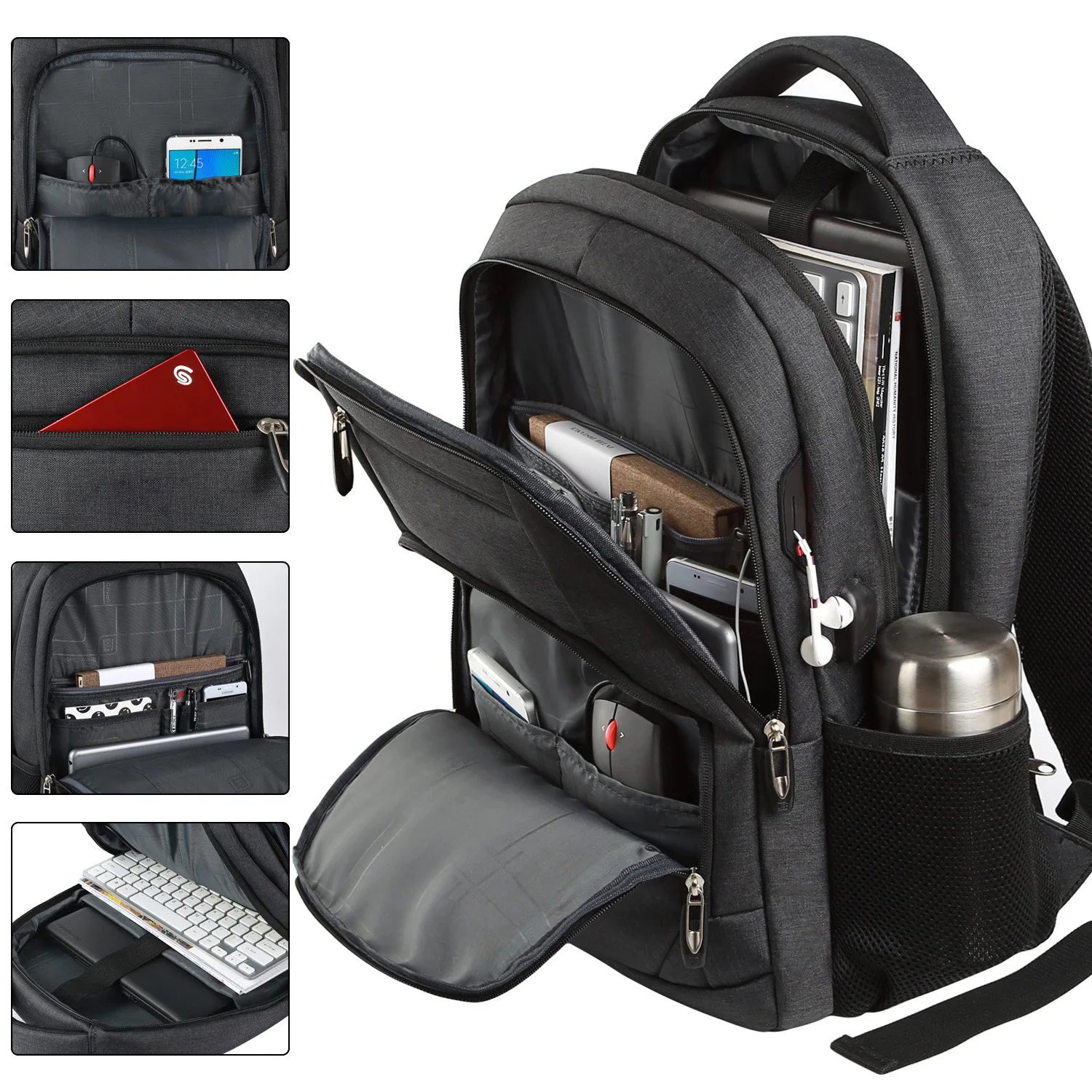 Arvexo – Rugzak heren waterdicht ergonomisch 25L – reizen & outdoor