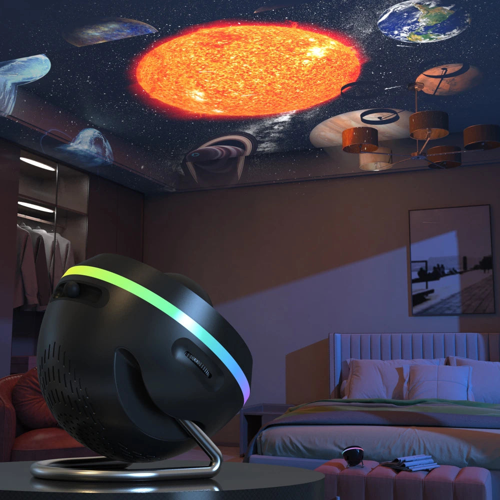 Ruimteprojector – Compacte projector voor sterrenhemel en ruimtevisuals, ideaal voor ontspanning