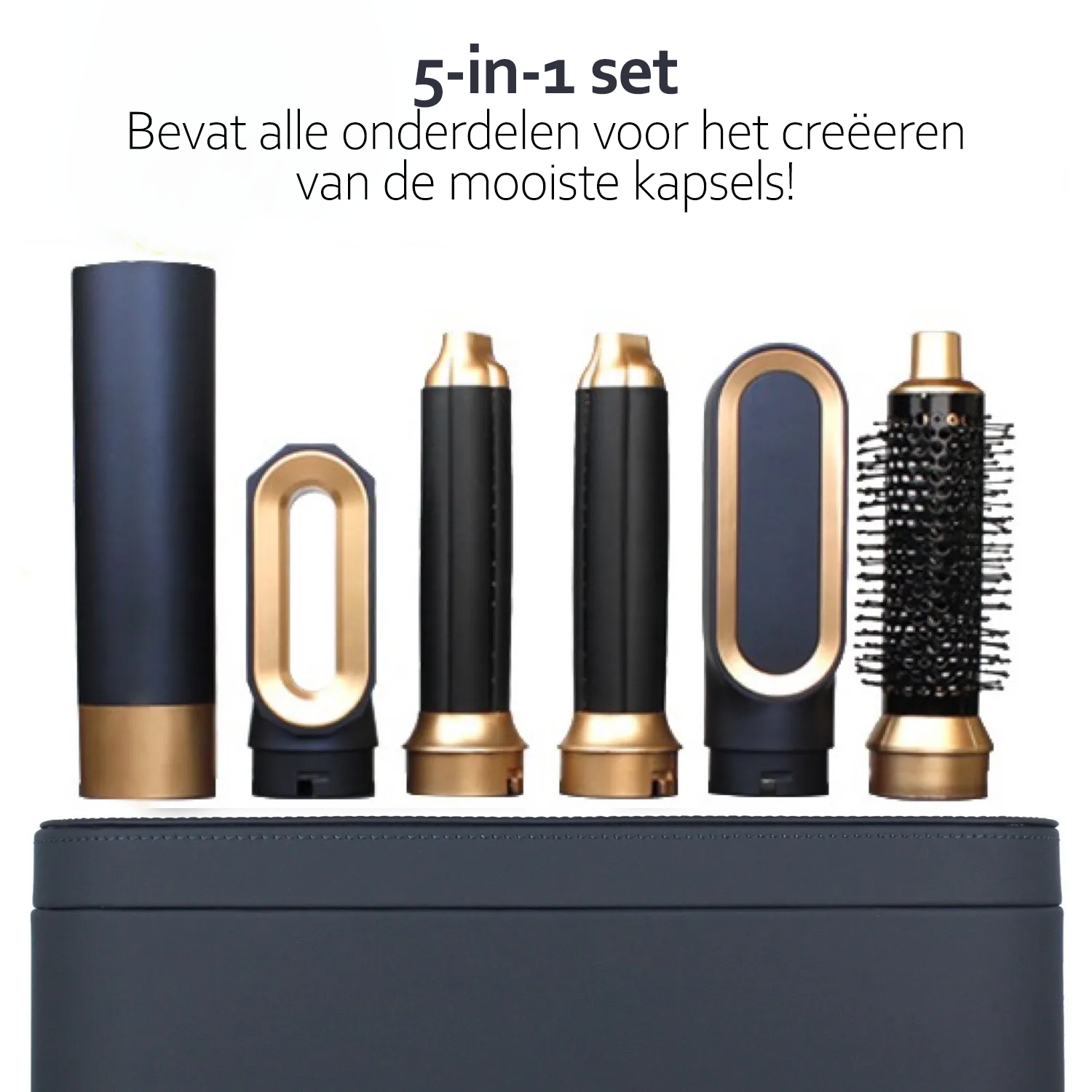 StyleSavvy | Haarstyler 5-in-1 | Krachtige 1000W | Ionische Technologie